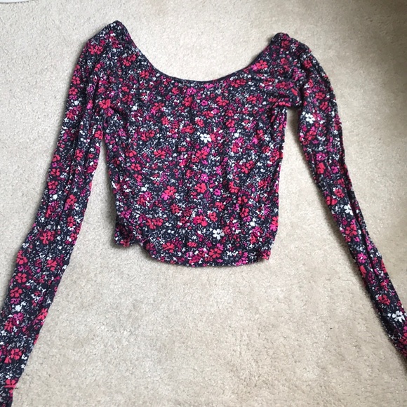 Floral Crop Top - Picture 1 of 3